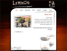 Tablet Screenshot of lamancha-tapasbar.de